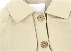 Lil Atelier warm sand trenchcoat jakke